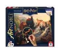 Schmidt Spiele 46170 My ArtNoble, Thomas Kinkade, Harry Potter Hogwarts Express, Kit de Pintura, Artes y Manualidades