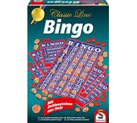 Schmidt Spiele 49089 - Línea Clásica: Bingo (Bloques de números Son de Madera)