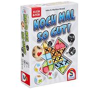 Schmidt Spiele 49365 Noch Mal so gut, Juego de Dados de la Serie Klein & Fein, Colorido ¡Una Vez más Tan Bueno, Multicolor