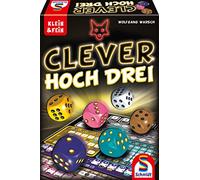 Schmidt Spiele 49384 Clever Hoch DREI Juego de Dados de la Serie Klein & Fein