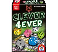 Schmidt Spiele- Inteligencia 49424 Clever 4-Ever, Serie pequeña y Fina, Juego de Dados, Talla única, Multicolor
