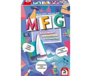 Schmidt Spiele 49445 MFG - Gran cantidad de Historias fantásticas, Juego Creativo para Fiestas y comunicaciones