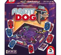 Schmidt Spiele 49454 Agent Dog - Juego Familiar, Multicolor | Los perros muerden por última vez
