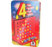 Schmidt Spiele 51214 Cuatro en una Caja de Metal Precioso [Importado de Alemania]