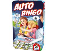 Schmidt Spiele 51434 Car Bingo Bring Me with Game in Metal Tin Multi-Coloured Si