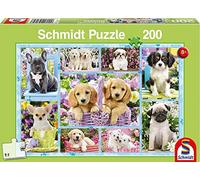Schmidt Spiele 56162 Cachorros 200 Piezas de Rompecabezas Puzzle