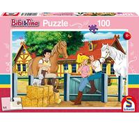 Schmidt Spiele 56187 Bibi y Tina auf Hofmeister pensky-Martens Puzzles, 100 Piezas