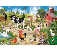 Schmidt Spiele Puzzle Infantil (60 Piezas), diseño de Animales de Granja (56369)