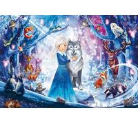 Schmidt-Spiele Puzzle infantil 56386 Princesa en el Bosque Invernal 100 piezas Multicolor