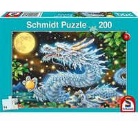 Schmidt Spiele 56438 Aventura del dragón, Puzzle Infantil de 200 Piezas, Rompecabezas, Teile, 43,2 x 29,1 cm
