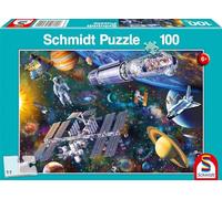 Schmidt Spiele 56455 Diversión Espacial, Rompecabezas Infantil de 100 Piezas, Multicolor