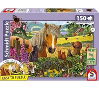 Schmidt Spiele 56526-Puzle Infantil (150 Piezas), diseño con Texto en alemán, Multicolor (56526)