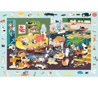 Schmidt Spiele 56533-Puzzle Infantil (150 Piezas), diseño de Gato, Multicolor (56533)