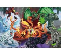 Schmidt Spiele 56566 Eldrador - Puzle Infantil (200 Piezas, con una Figura Original, diseño de Criaturas desagradables), Multicolor