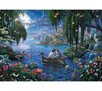 Schmidt Spiele 57370 Thomas Kinkade, Disney, The Little Mermaid and Prince Eric, 1000 Piezas Puzzle