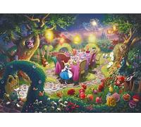 Schmidt Spiele Hatter 57398 Thomas Kinkade, Disney Mad Hatter's Tea Party, Puzzle de 6000 Piezas, Rompecabezas, Multicolor