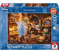 Schmidt Spiele 57526 Thomas Kinkade, Disney, Geppetto's Pinocho, Puzzle de 1000 Piezas, Dibujos Animados, Multicolor, Normal