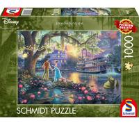 Schmidt Spiele 57527 Thomas Kinkade, Disney Princess and The Frog, Puzzle de 100