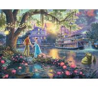 Schmidt Spiele 57527 Thomas Kinkade, Disney Princess and The Frog, Puzzle de 1000 Piezas, Talla única, Multicolor, Normal