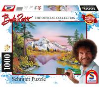 Schmidt Spiele 57535 Bob Ross, Reflexiones, Puzzle de 1000 Piezas, Rompecabezas,