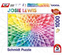 Schmidt Spiele 57577 Josie Lewis, Flor Radiante, Puzzle de 1000 Piezas, Rompecabezas, Normal