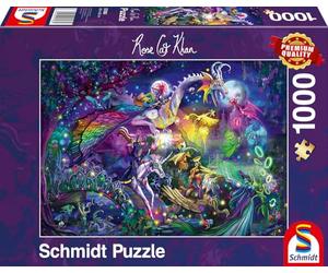 Schmidt Spiele 57586 Rose Cat Khan, Circo de la Noche de Verano, Puzzle de 1000 Piezas, Rompecabezas