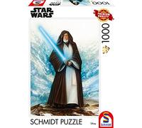 Schmidt Spiele 57593 Thomas Kinkade, Lucas Film, Monte Moore, The Jedi Master, Puzzle de 1000 Piezas, Rompecabezas
