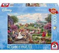 Schmidt Spiele 58038 Disney Cenicienta Happily Ever After, Thomas Kinkade, 1000