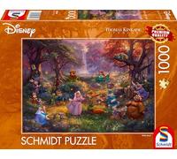 Schmidt Spiele 58040, Disney Robin Hood-Puzzle (1000 Piezas), diseño de Thomas Kinkade, Multicolor