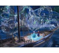 Schmidt Spiele 58052 - Puzzle de 1000 Piezas, diseño de Frozen, Love and Magic, Thomas Kinkade
