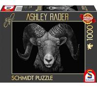 Schmidt Spiele 58540 Dominance Aries - Puzle de 1000 Piezas, diseño con el Signo del Fuego, Ashley Rader, Multicolor