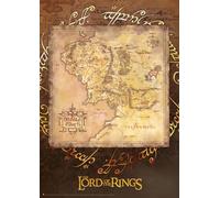 Schmidt Spiele 58551 Lord of The Rings, Middle Earth, 1000 Piece Puzzle