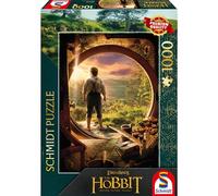 Schmidt Spiele 58552-Puzzle (1000 Piezas), diseño de El Hobbit, Multicolor (58552)