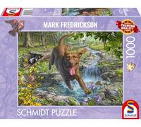 Schmidt Spiele 58559 Mark Frederickson-Puzzle (1000 Piezas), diseño de Perro, Multicolor