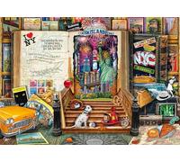 Schmidt Spiele 58598 Memories of New York, Aimee Steward, Puzzle de 1000 Piezas
