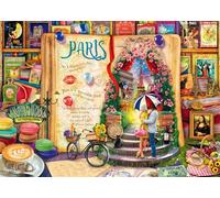Schmidt Spiele 58599 Memorias de París, Aimee Steward, Puzzle de 1000 Piezas