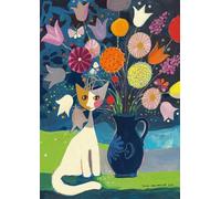 Schmidt Spiele 58656 Rosina Wachtmeister - Puzzle (1000 Piezas), diseño de Gato Blanco