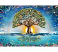 Schmidt Spiele 58865-Puzzle (1000 Piezas), diseño de La Magia del árbol de la Vida, Multicolor (58865)