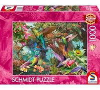 Schmidt Spiele 58869-Puzzle (1000 Piezas), diseño de colibríes, Multicolor (58869), 69.3 x 49.3 cm