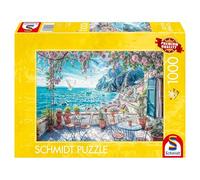 Schmidt Spiele 58884 Terraza Junto al mar, Rompecabezas de 1000 Piezas