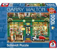 Schmidt Spiele 59605 Garry Walton, Elektronik-Shop, 1000 Teile Puzzle Other License Piezas, Multicolor