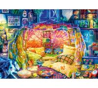 Schmidt Spiele 59742 Acogedora Cueva Puzzle 1000 Piezas, Multicolor