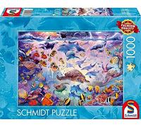 Schmidt Spiele 59758 Majestad of The Ocean, Puzzle de 1000 Piezas, Rompecabezas, Multicolor, 69.3 x 49.3 cm