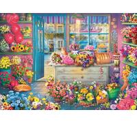 Schmidt Spiele 59764 Colorida Tienda de Flores 1000 Piezas Puzzle, Multicolor