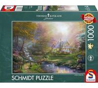 Schmidt Spiele 59776 Thomas Kinkade, A Mother's Day-Puzzle (1000 Piezas), Multicolor, única