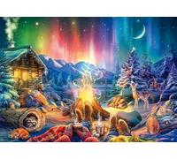 Schmidt Spiele 59787-Puzzle (1000 Piezas), diseño de fogatas, Multicolor (CSG59787)