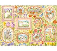 Schmidt- Gato Spiele 59792-Puzzle (1000 Piezas), diseño de Gatos Nobles, Multicolor (59792)