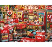 Schmidt Spiele 59915 Coca Cola Nostalgia Shop Jigsaw Puzzle 1000 Pieces