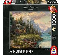 Schmidt Spiele 59918 Thomas Kinkade - Puzzle de 1000 Piezas, diseño de Thomas Kinkade