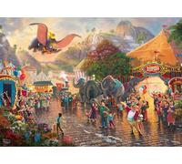 Schmidt Spiele 59939 Thomas Kinkade, Disney, Dumbo, Puzzle de 1000 Piezas, Multicolor, Normal